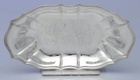 Chippendale (Silverplate, Hollowware, Four Toe) Nut Dish