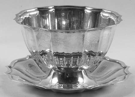 Chippendale (Silverplate, Hollowware, Four Toe) Sauce/Gravy Boat