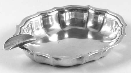 Chippendale (Silverplate, Hollowware, Four Toe) Silverplate Ashtray