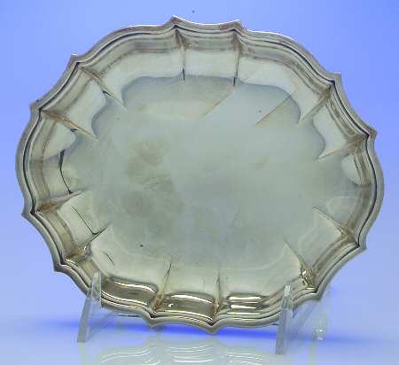 Chippendale (Silverplate, Hollowware, Four Toe) Silverplate Bon Bon Bowl