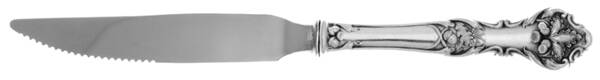 Charter Oak (Silverplate, 1906) Steak Knife Individual Hollow, Serrate HC