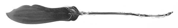 Charter Oak (Silverplate, 1906) Flat Twisted Handle Master Butter Knife by International Silver