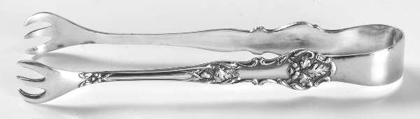 Charter Oak (Silverplate, 1906) Sugar Tongs by International Silver