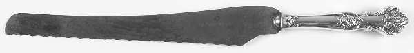 Charter Oak (Silverplate, 1906) Bread Knife with Silverplate Blade