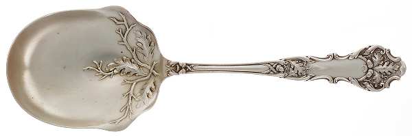 Charter Oak (Silverplate, 1906) Solid Smooth Berry/Casserole Spoon