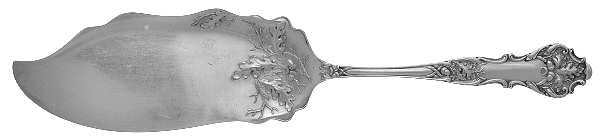 Charter Oak (Silverplate, 1906) Large Solid Fish Serving Knife by International Silver