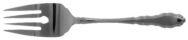Claridge (Stainless) Large Solid Cold Meat Serving Fork