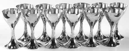 Classic (Sterling, Hollowware) Cordial Cup - Set of 12