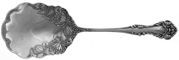 Cleone (Sterling, 1900) Large Solid Berry/Casserole Spoon