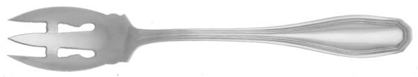 Clinton (Silverplate, 1919) Pastry Fork Solid HC