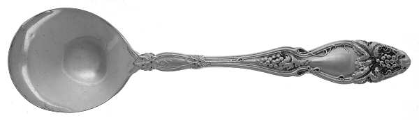 Cloeta (Sterling, 1904) Round Bowl Soup Spoon (Bouillon)