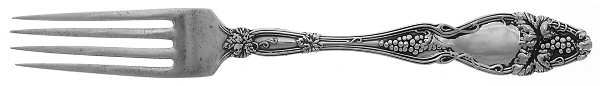 Cloeta (Sterling, 1904) Solid Youth Tea Fork