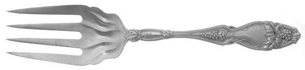 Cloeta (Sterling, 1904) Solid Salad Serving Fork