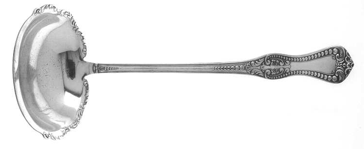 Clovis (Silverplate, 1898) Solid Soup Ladle