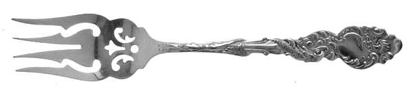 Columbia (Silverplate, 1893) Individual Salad Fork