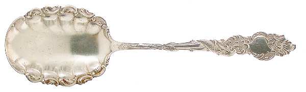 Columbia (Silverplate, 1893) Solid Smooth Berry/Casserole Spoon