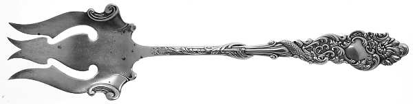 Columbia (Silverplate, 1893) Vegetable Serving Fork (Solid)