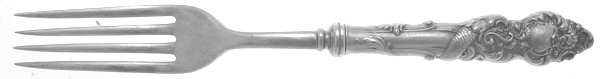 Columbia (Silverplate, 1893) Hollow Handle Fork