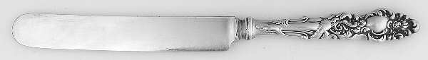 Columbia (Silverplate, 1893) Blunt Hollow Knife with Bolster