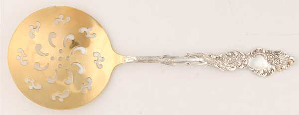 Columbia (Silverplate, 1893) Tomato Server, Solid Piece