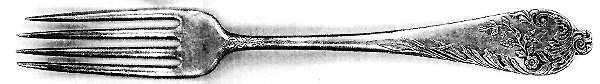 Columbus (Silverplate, 1895) Fork