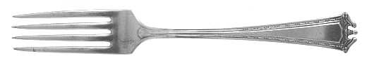 Continental (Silverplate, 1914) Fork