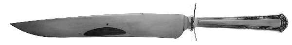 Continental (Silverplate, 1914) Small Steak Carving Knife with Stainless Blade