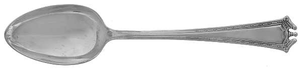 Continental (Silverplate, 1914) Place/Oval Soup Spoon