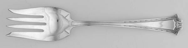 Continental (Silverplate, 1914) Medium Solid Cold Meat Serving Fork