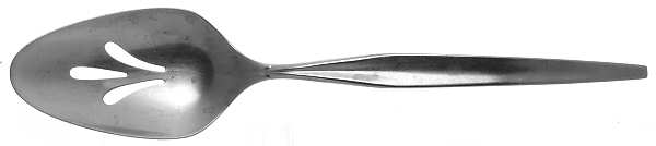 Concept (Stainless, Wm Rogers) Pierced Tablespoon (Serving Spoon)