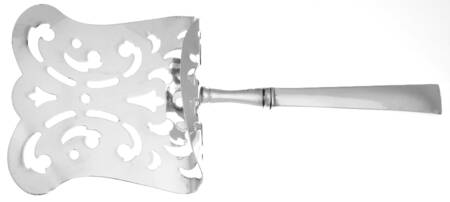Continental (Sterling, 1934, No Monograms) Asparagus Server with Sterling Hood HC