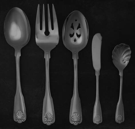 Coquille (Stainless) 5 Piece Hostess Set