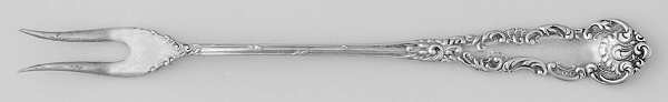 Cordova (Silverplate, 1898) Short Handle Pickle/Olive Fork
