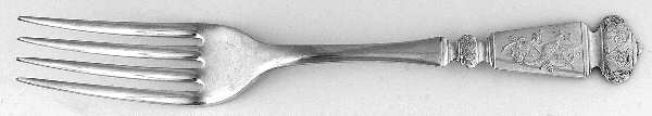 Corona (Silverplate, 1884) Fork