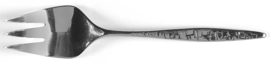 Cortez-Aztec Medium Solid Cold Meat Serving Fork