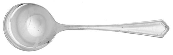Cortland (Silverplate) Round Bowl Soup Spoon (Bouillon)