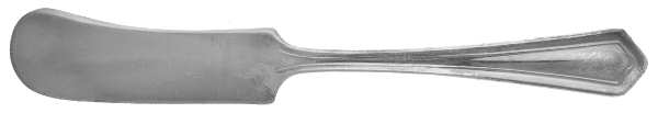 Cortland (Silverplate) Flat Handle Butter Spreader