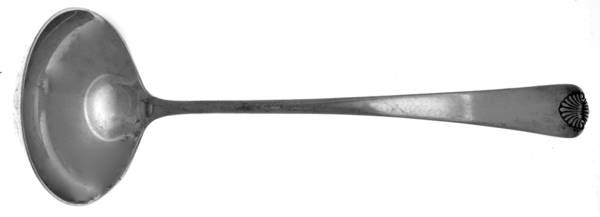 Colonial Shell (Sterling, 1941) Solid Piece Cream Ladle