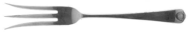 Colonial Shell (Sterling, 1941) Lemon Fork