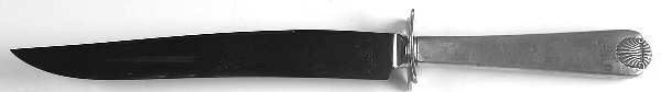 Colonial Shell (Sterling, 1941) Small Carving Knife W/Sterling Guard
