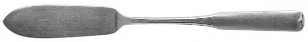 Colonial Scroll (Stainless) Flat Handle Master Butter Knife
