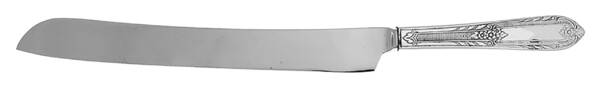 Cotillion (Silverplate, 1937) Wedding Cake Knife with Stainless Blade HC