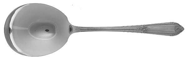 Cotillion (Silverplate, 1937) Solid Smooth Casserole Spoon by International Silver