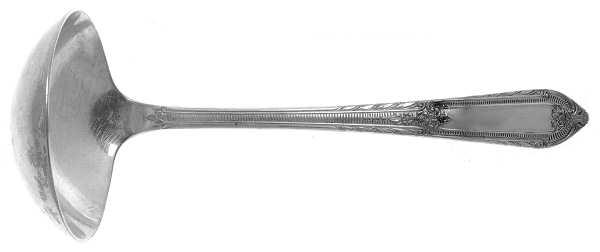 Cotillion (Silverplate, 1937) Solid Gravy Ladle by International Silver