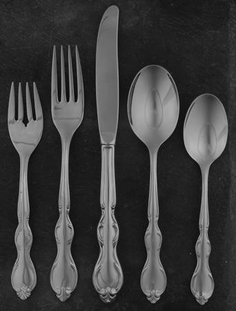 Cotillion (Stainless) 5 Piece Place Setting