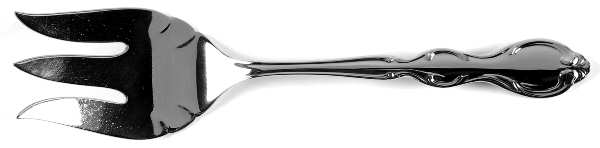 Medium Solid Cold Meat Serving Fork
