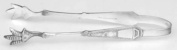 Countess (Silverplate, 1880) Sugar Tongs