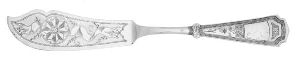 Countess (Silverplate, 1880) Flat Handle Bright Cut Master Butter