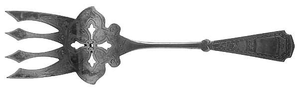 Countess (Silverplate, 1880) Medium Solid Cold Meat Serving Fork