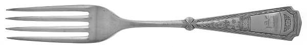 Countess (Silverplate, 1880) Monogram Fork